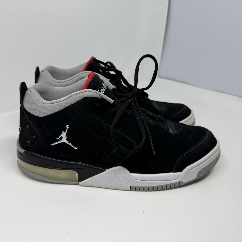 Air Jordan BV6273-001 Black Suede Shoes Men's Size 11 - Picture 2 of 10